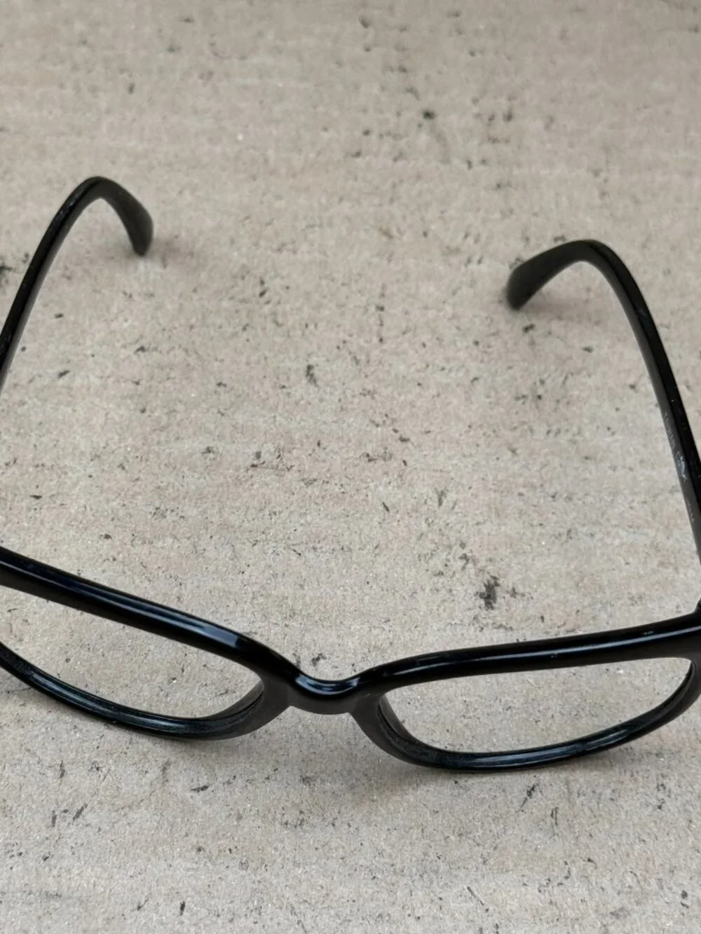 Women's Snowcat Black Eyeglasses Frame Only